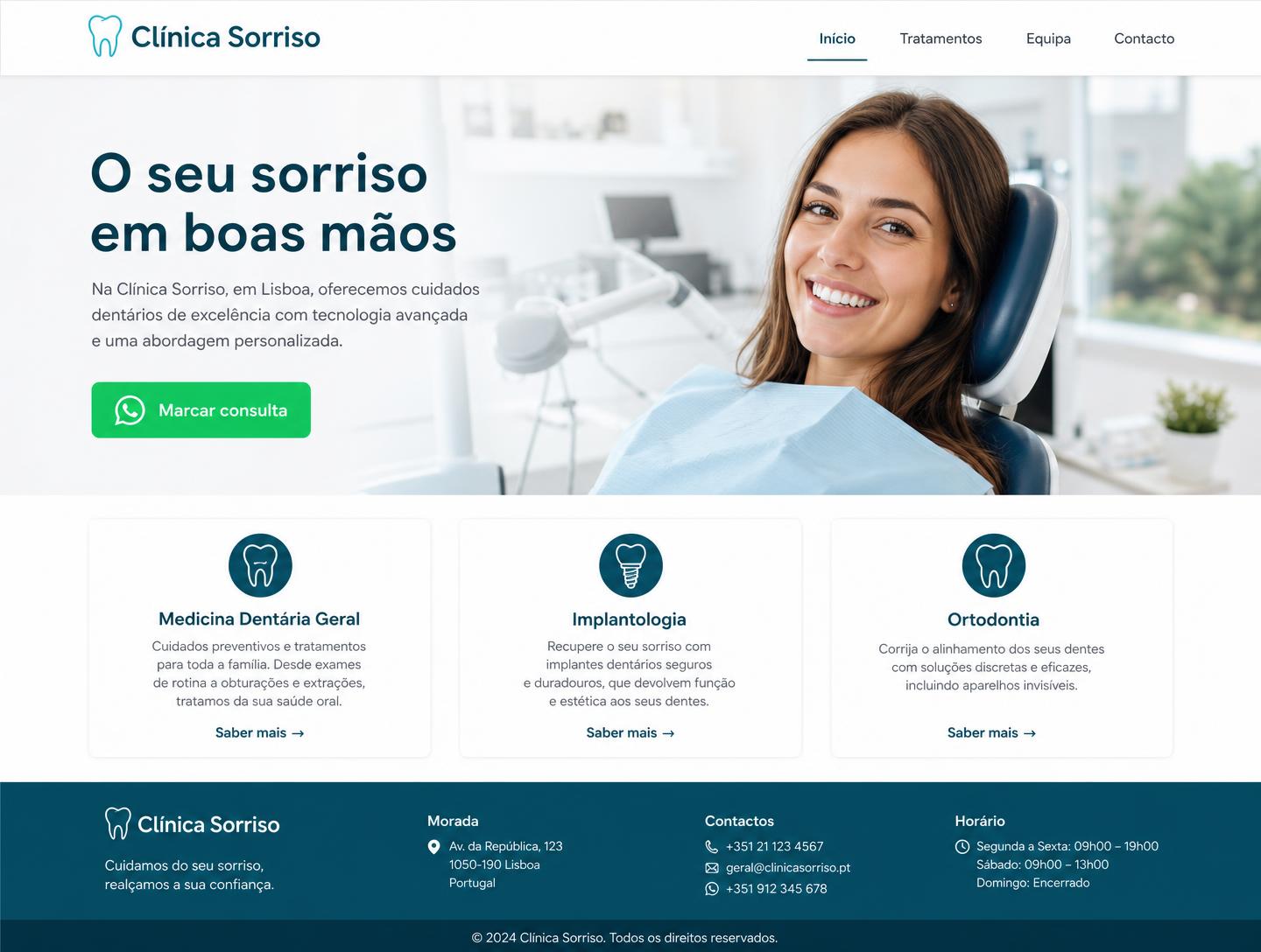 Clínica Sorriso — Clínicas