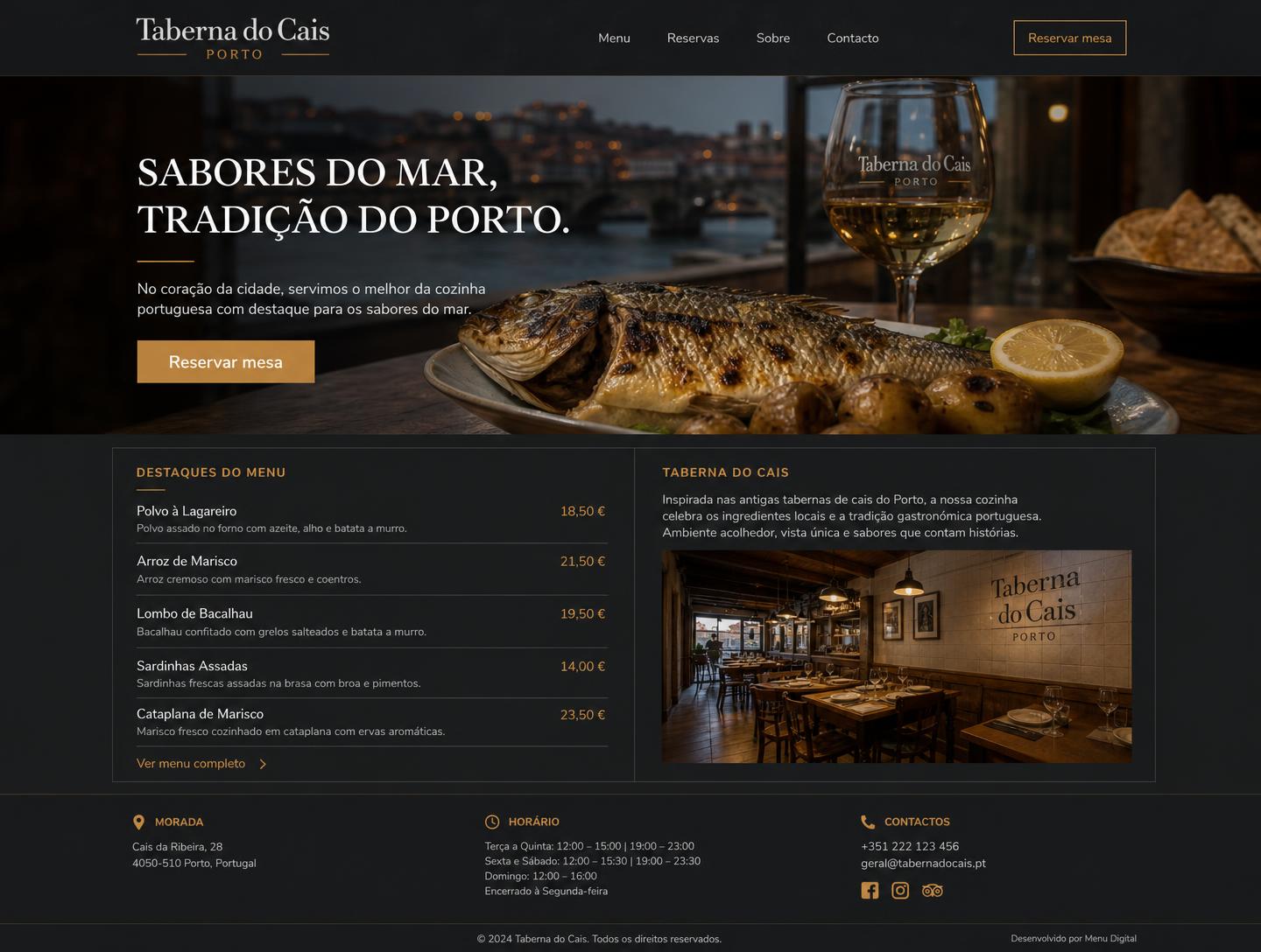 Taberna do Cais — Restaurantes